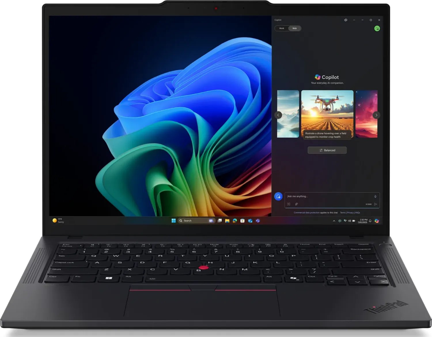 Laptop Lenovo ThinkPad T14 G6 Ultra 7 258V / 32 GB / 1 TB / W11 Pro (21QG0013PB)