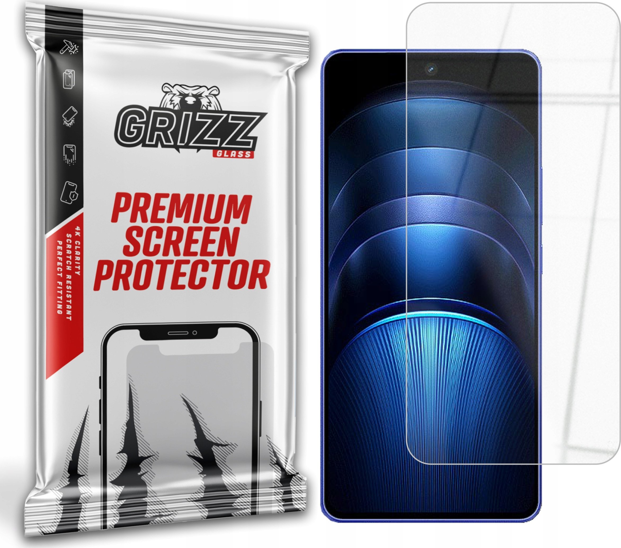 GrizzGlass Szkło hybrydowe GrizzGlass HybridGlass do Vivo IQOO Neo9s Pro Plus