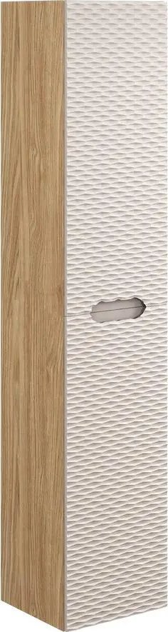 Comad Szafka łazienkowa OCEAN BEIGE 80-01-2D 35cm dąb olejowany/beżowa COMAD