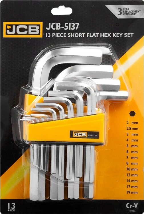 JCB JCB IMBUSY 13szt. 2-19mm