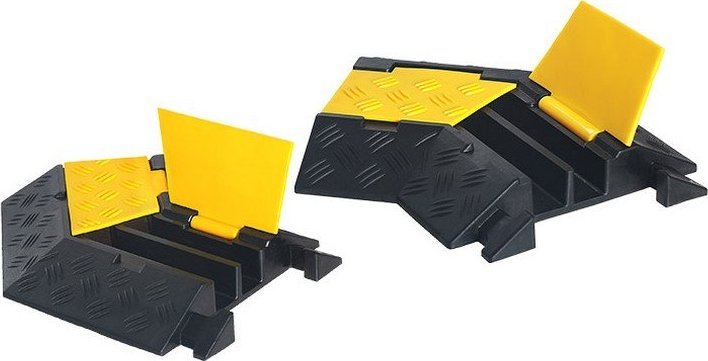 VB Próg kablowy, narożnikowy z dwoma kanałami (wym. 250x280x50 mm)