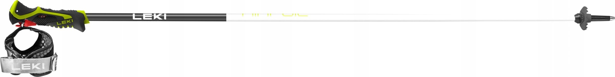 Leki KIJE 3D AIRFOIL white/yellow 120