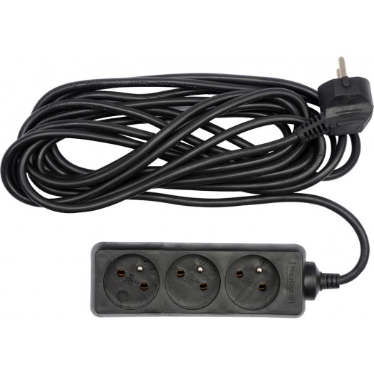 Vorel Przedłużacz elektryczny z uziemieniem 3 gniazda 3m 72616