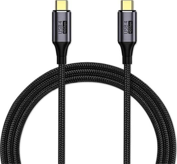Kabel USB PremiumCord USB-C - USB-C 1.2 m Czarny (ku4cr12)