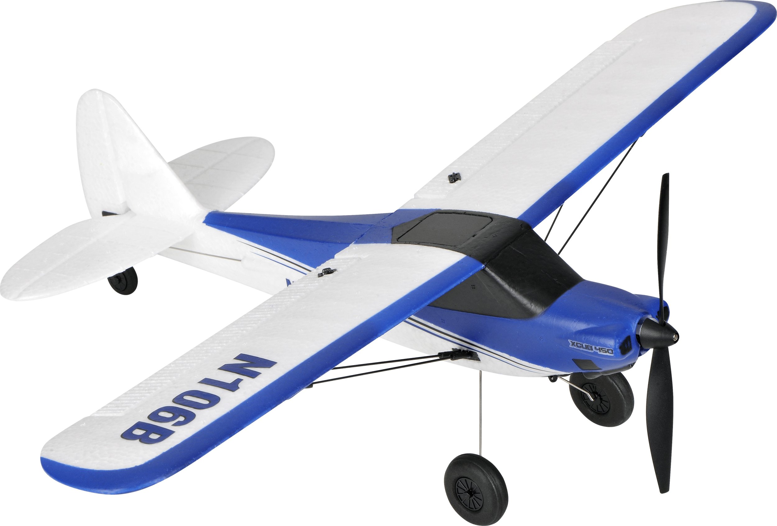 TOP RC Hobby Mini XCUB z systemem stabilizacji TOP-Gyro Idealny dla początkujących 450MM RTF - top106B02