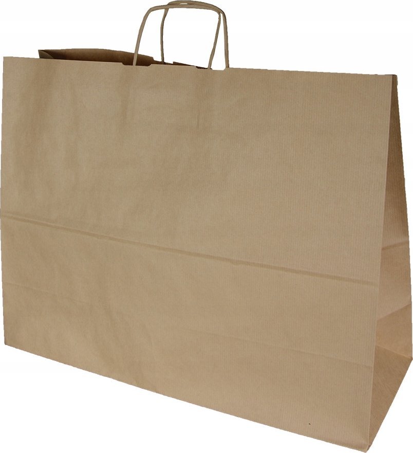 NC Koperty Torba papierowa 30.5x17x42.5cm brązowa