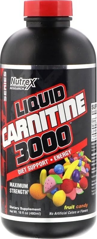 Nutrex Nutrex - Liquid Carnitine 3000, Jagoda, 480 ml