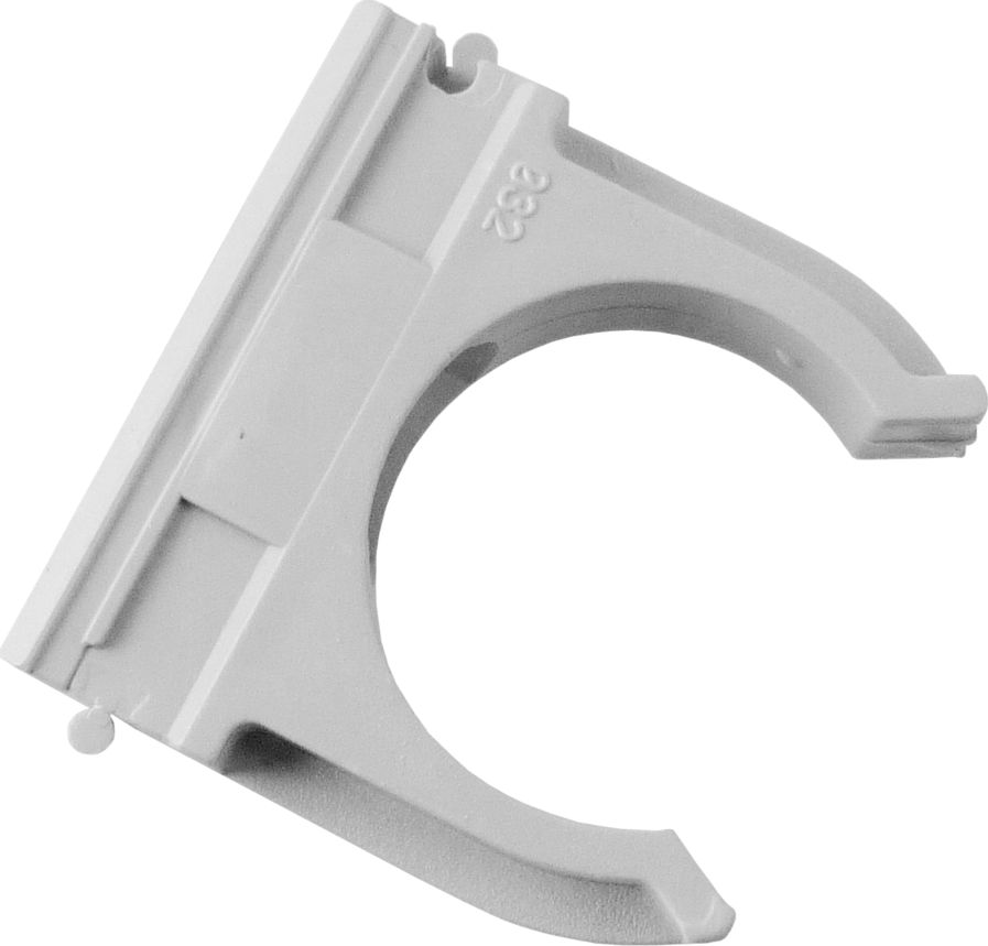 XBS 1 sztuka Uchwyt do rury PVC 32 do rur gładkich szary CF32G PEP MU-II 32 XBS 5833