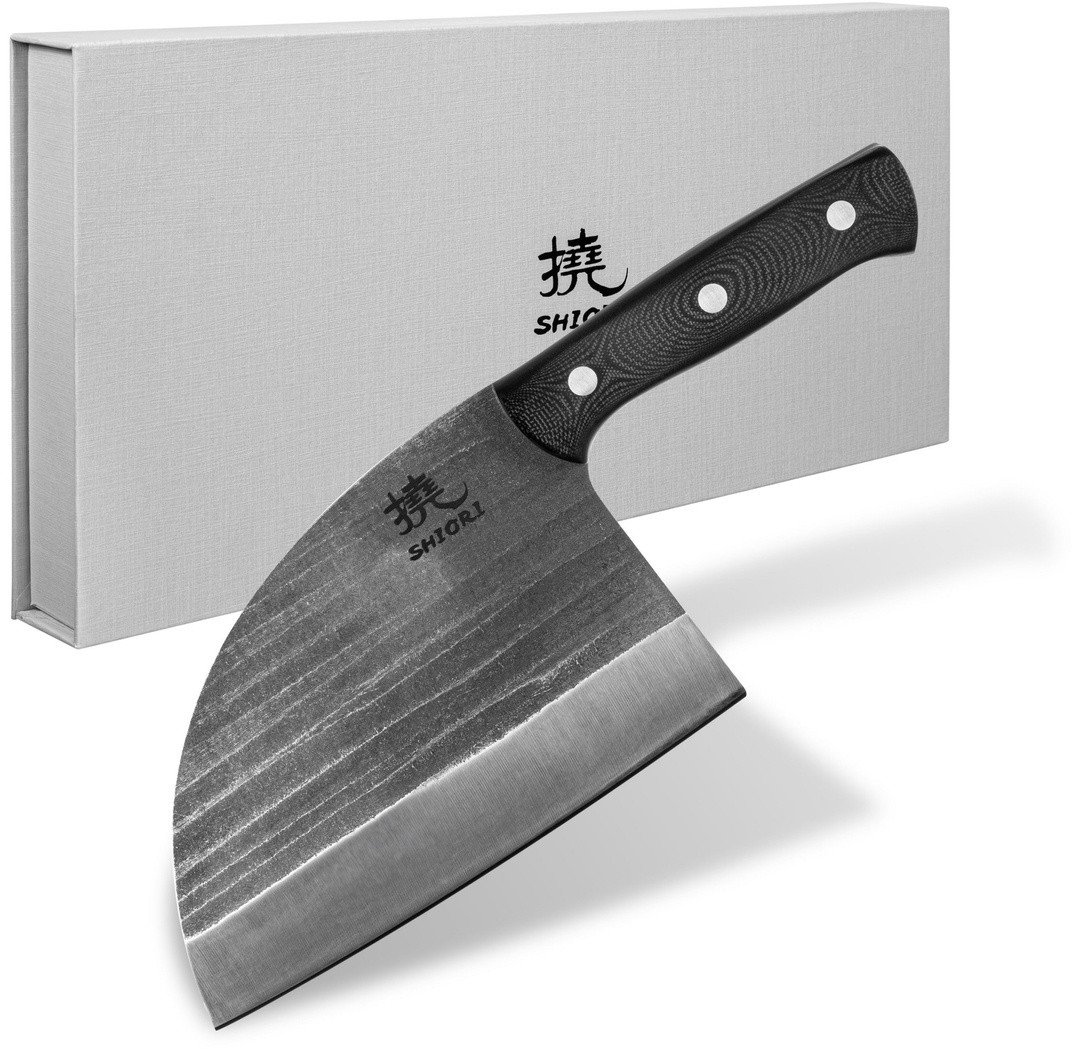 Shiori Serb - tasak do mięsa i warzyw ze stali japońskiej