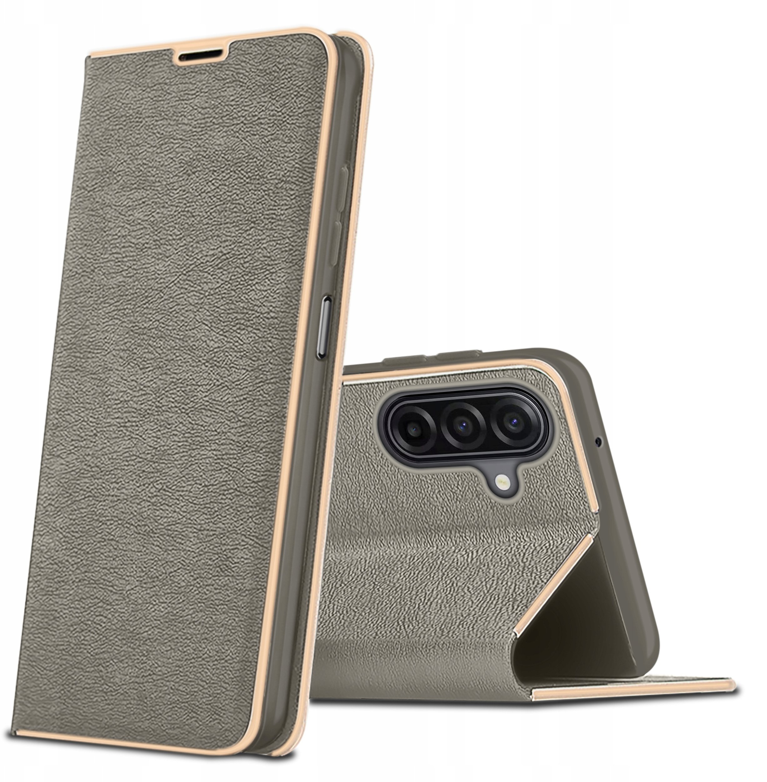 Etui do Samsung A17 5G Case Magnet Portfel + Szkło OCHRONNE 9H