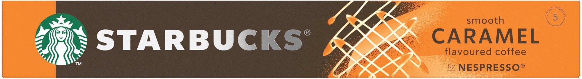Starbucks Registered Smooth Caramel by Nespresso Registered 10 porcji Kafijas kapsulas