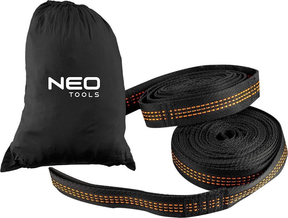 Neo Taśmy do hamaków 2.5m 2 szt. 15 oczek 300kg