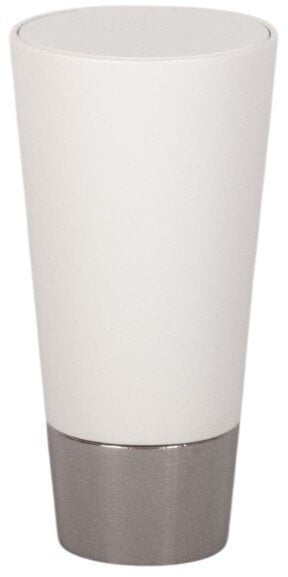 CURTAIN ROD FINIALS IMPERIA WH/CHE D19