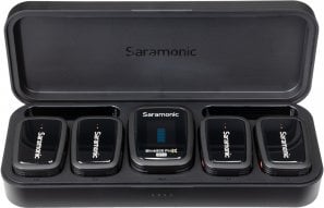 Zestaw bezprzewodowej transmisji dźwięku Saramonic Blink500 ProX B8 (RX + TX + TX + TX + TX)