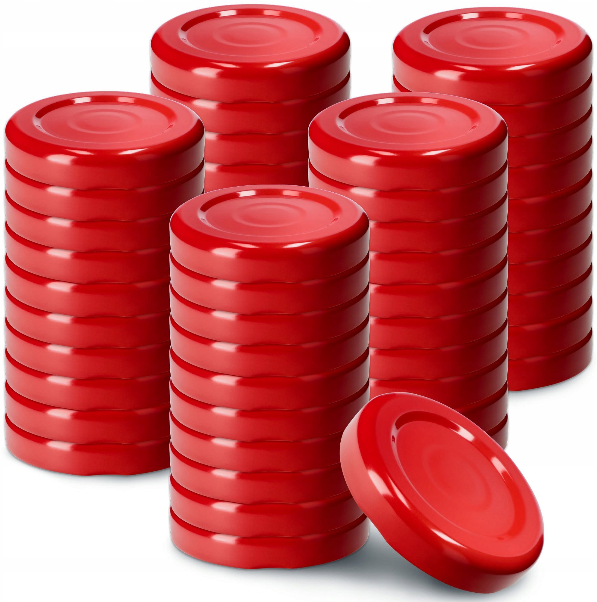 KADAX Zakrętki Do Butelek Słoików Nakrętka Wieczko Wieczka Fi38 50szt 3 Zaczepy