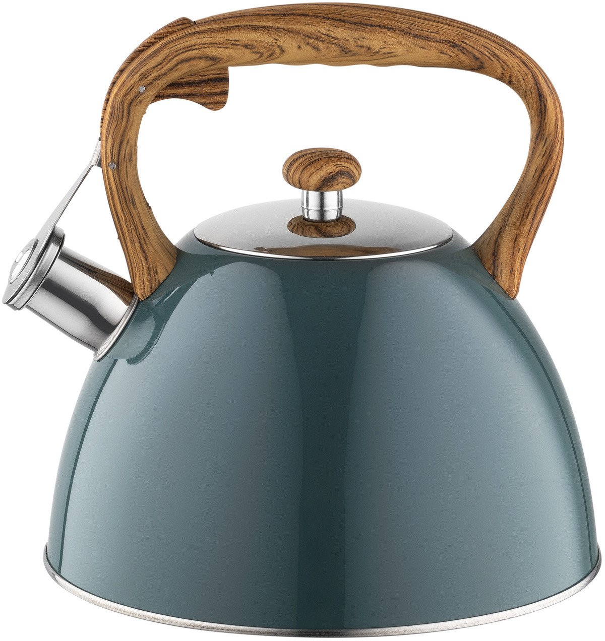 Czajnik nierdzewny Frank 2,5 l, ciemnozielony