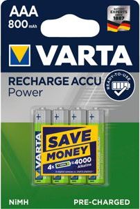 Varta Akumulator Rechargeable AAA / R03 800mAh 10 szt.