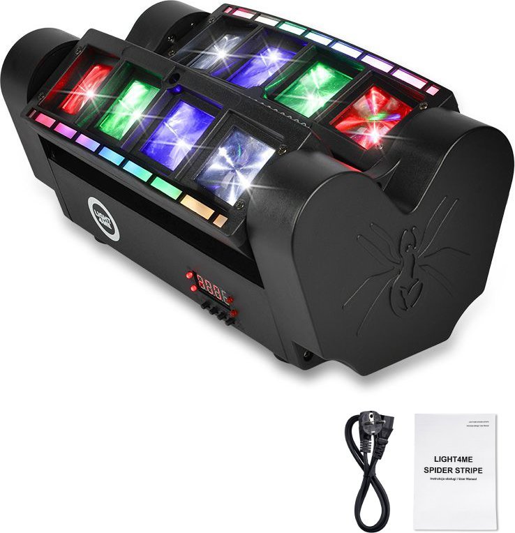 LIGHT4ME LIGHT4ME SPIDER STRIPE efekt LED disco stroboskop