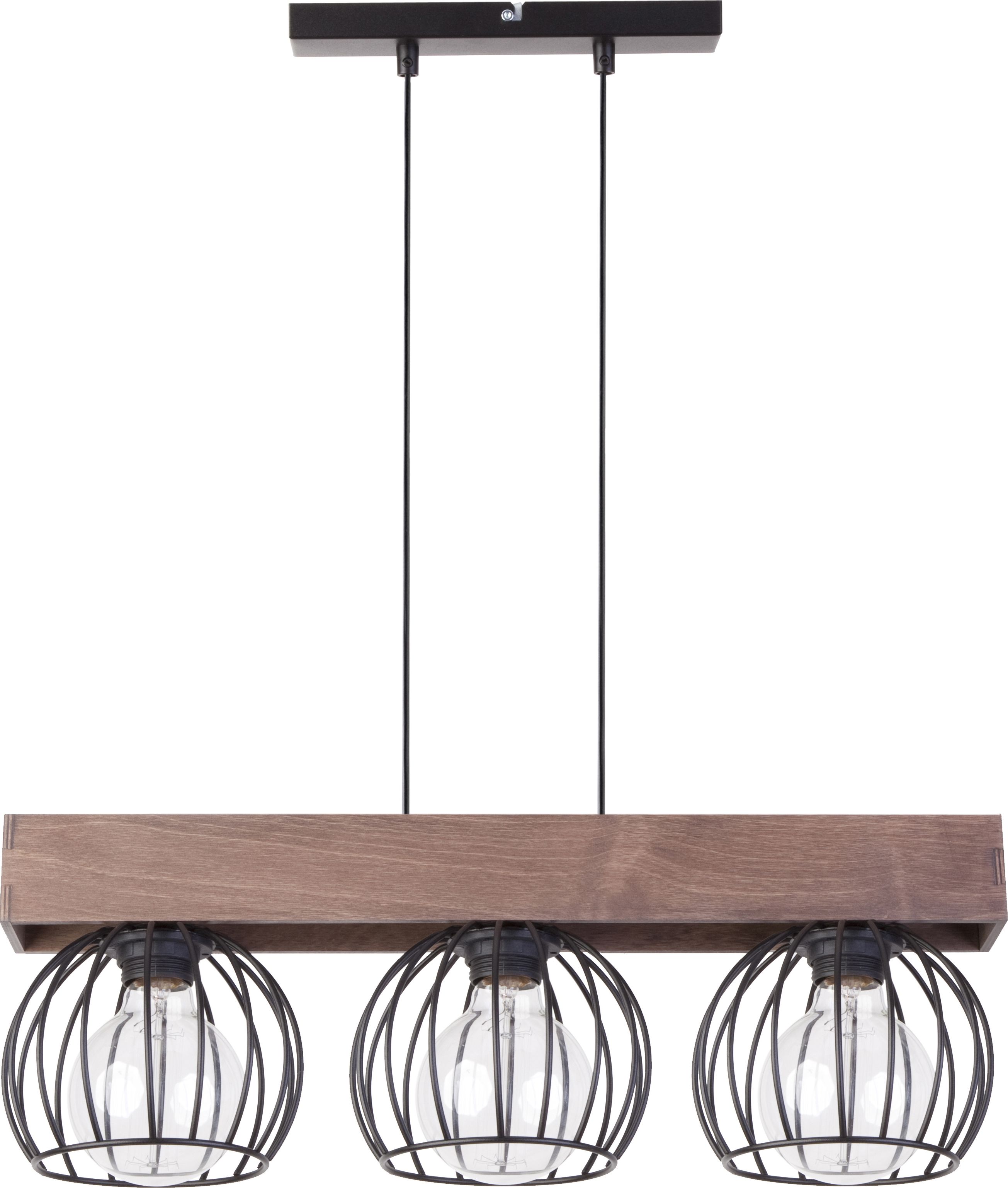 Lampa wisząca Sigma Milan industrial skandynawska czarny (31574)