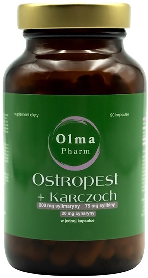 OLMA PHARM_Ostropest + Karczoch suplement diety 90 kapsułek