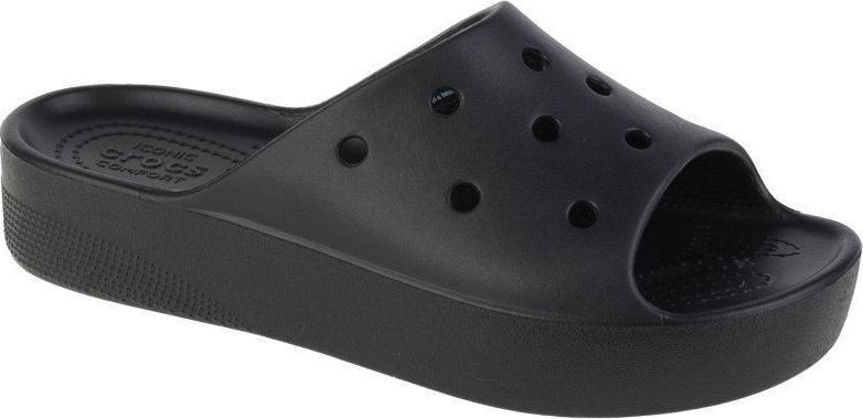 Crocs Crocs Classic Platform Slide 208180-100 białe 39/40