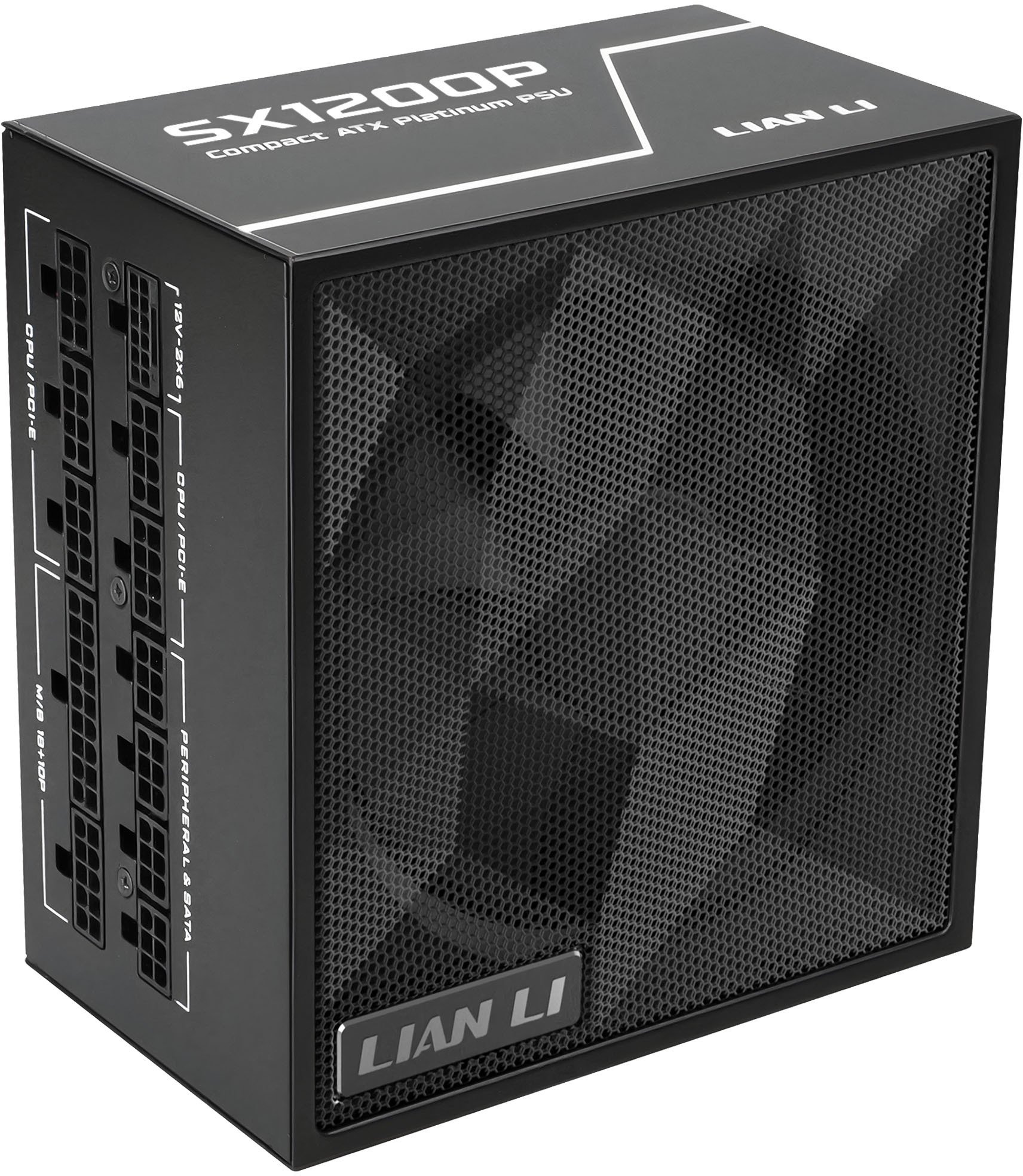 Zasilacz Lian Li SX Series 80 PLUS Platinum Zasilacz, w pełni modularny, PCIe 5.1, ATX 3.1 - 1.000 Watt, czarny