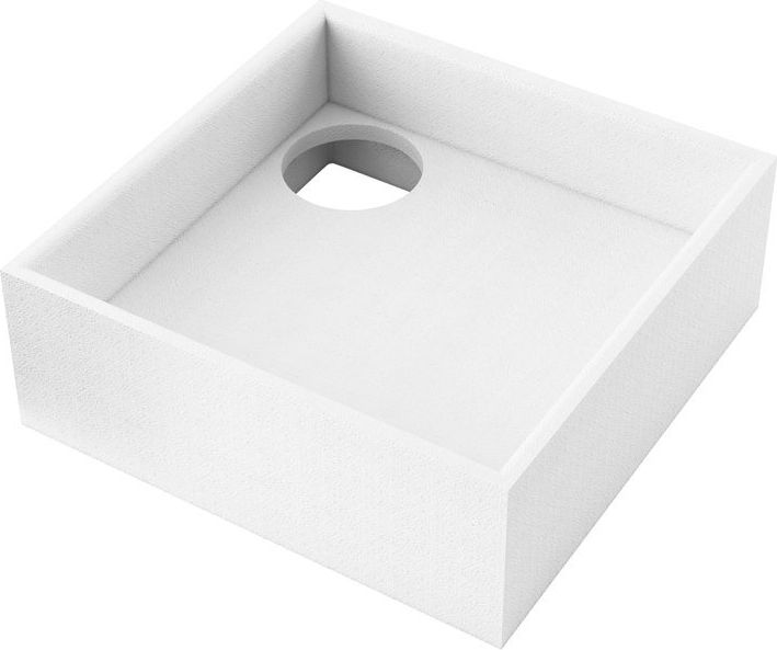 SCHEDPOL Nośnik styropianowy do brodzików kwadratowych 90x90x16cm (2.004)