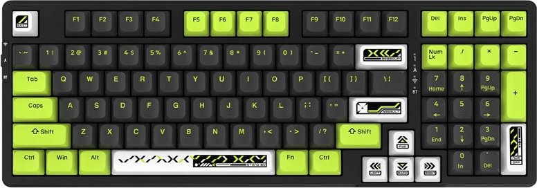 Klawiatura Triton VGN V98 Pro Gaming Tastatur, Box Ice Cream Pro - Nubani Source (US)