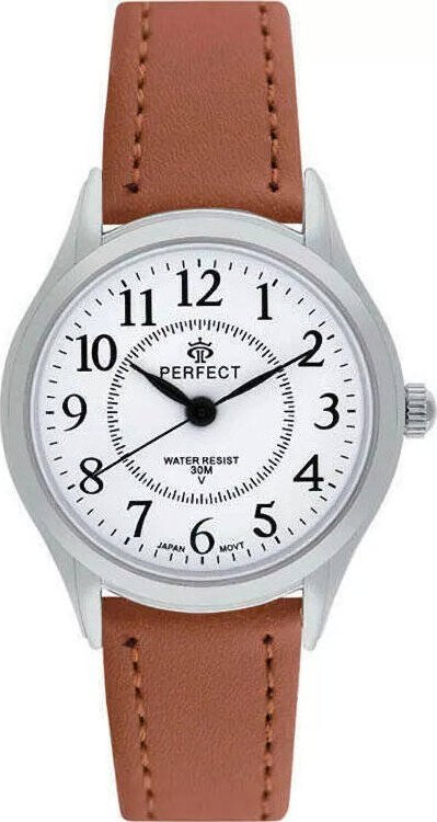 Zegarek Perfect Zegarek Perfect LXC010S-03 damski klasyczny czytelny .