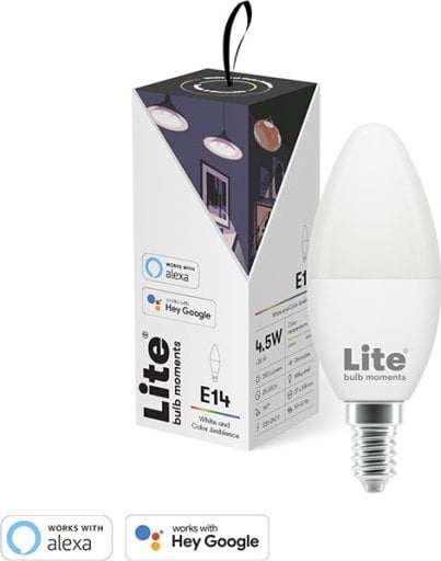 Lite Bulb Moments Lite bulb Moments Inteligentna żarówka, E14, 5W, RGB+2700-6500K