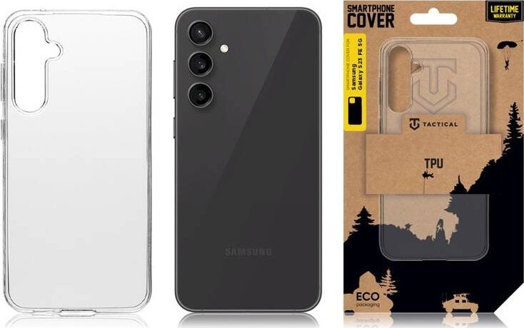 Tactical TPU Cover for Samsung Galaxy S23 FE 5G Transparent standard