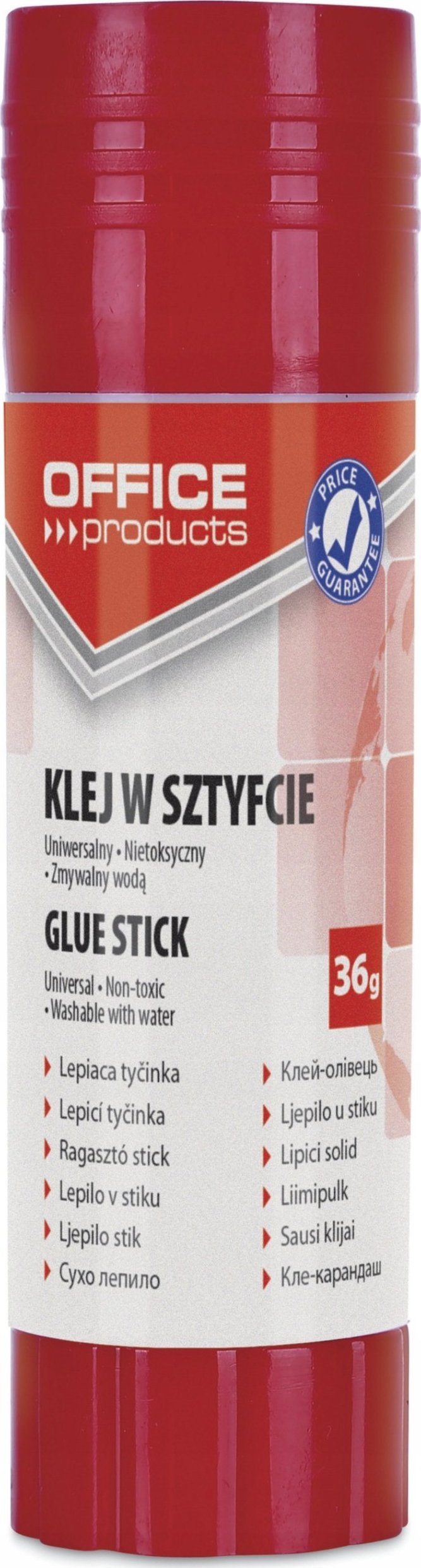Office Products Klej w sztyfcie OFFICE PRODUCTS PVA 36g 12szt