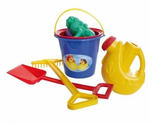 Zestaw plażowy z konewką 7el 00146