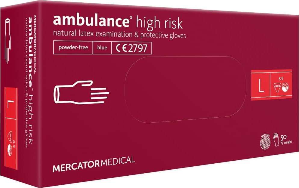 Mercator Medical ambulance high risk 50 szt.
