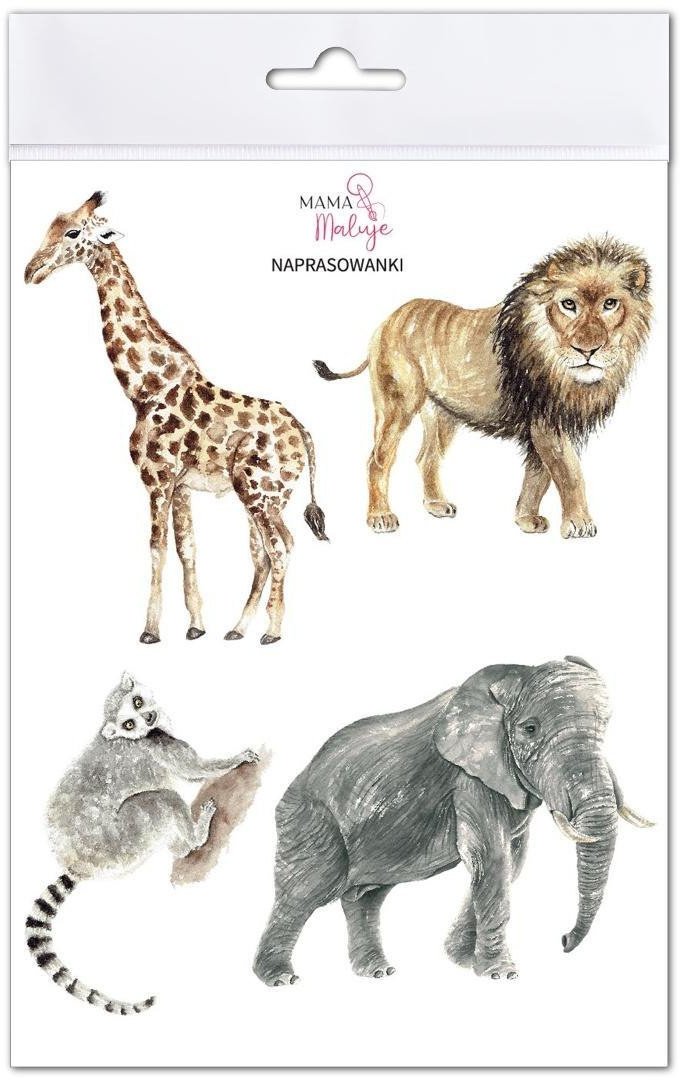 Naprasowanki Zwierzęta Afryki