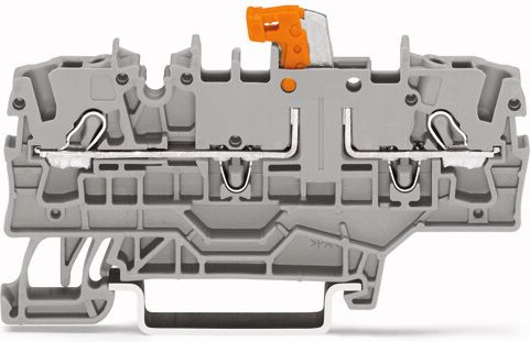 Wago Złączka 2-przewodowa 2,5mm2 rozłączalna szara (2002-1971)
