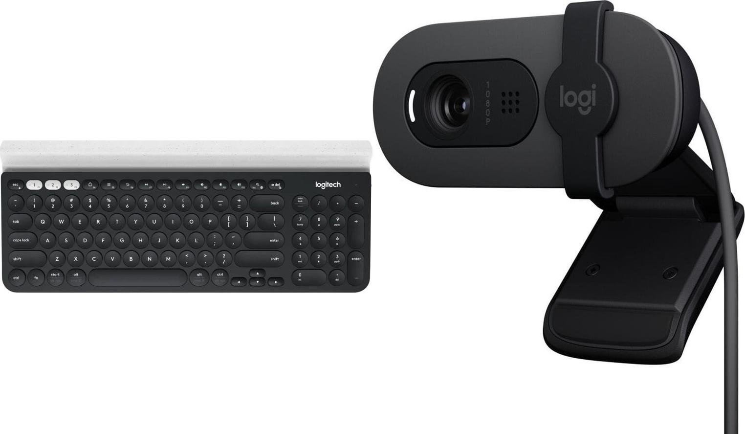 Klawiatura Logitech K780 (920-008042) + Brio 100 (960-001585)