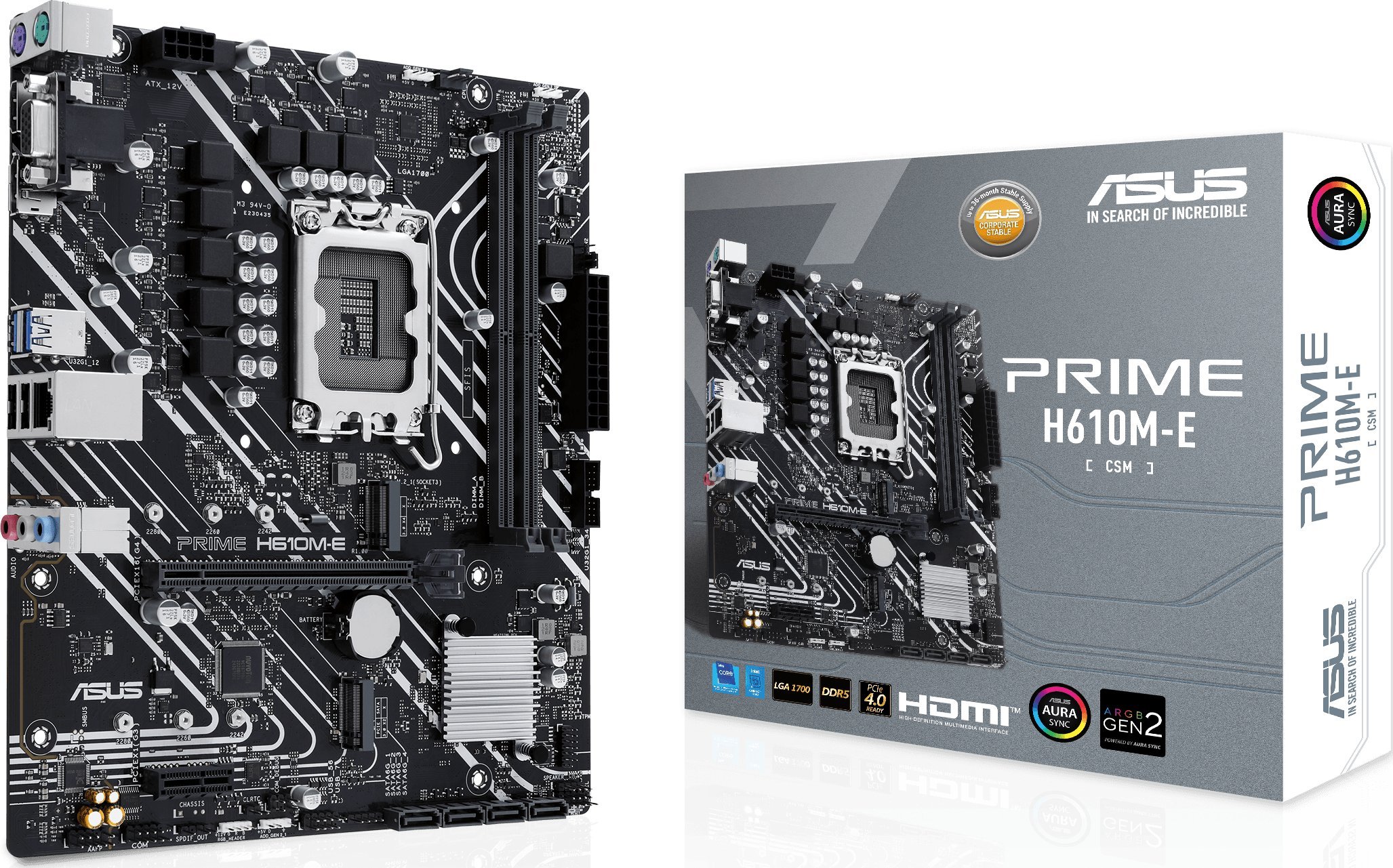 Płyta główna Asus PRIME H610M-E-CSM