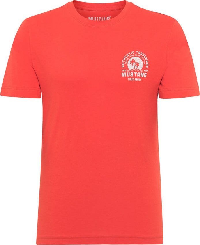 Mustang Mustang męska koszulka t-shirt ALEX C PRINT 1012515 7121 XL