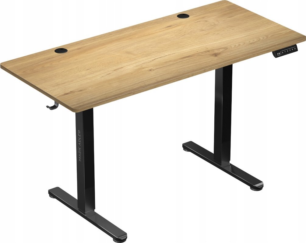 Biurko Mark Adler Leader 7.0 Czarne 120 cmx60 cm