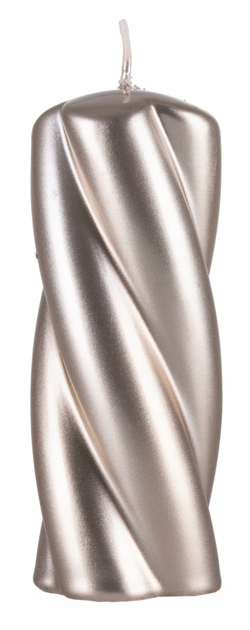 Donau Home Świeca słupek Laval, 50x130mm, szampan