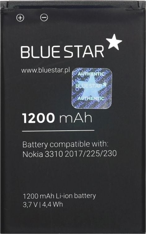 Bateria Partner Tele.com Bateria do Nokia 3310 (2017)/230/225 1200 mAh Li-Ion Blue Star