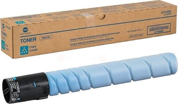Toner Konica Minolta TN-319 Cyan Oryginał (A11G450)