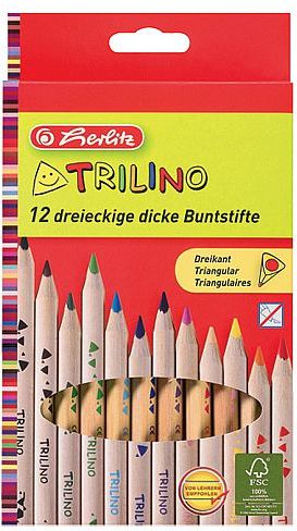 Herlitz KREDKI TRILINO 12 KOLORÓW 10412062