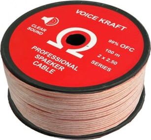 Przewód Voice Kraft Kabel głośnikowy Voice Kraft Omega 2 x 2,5 mm