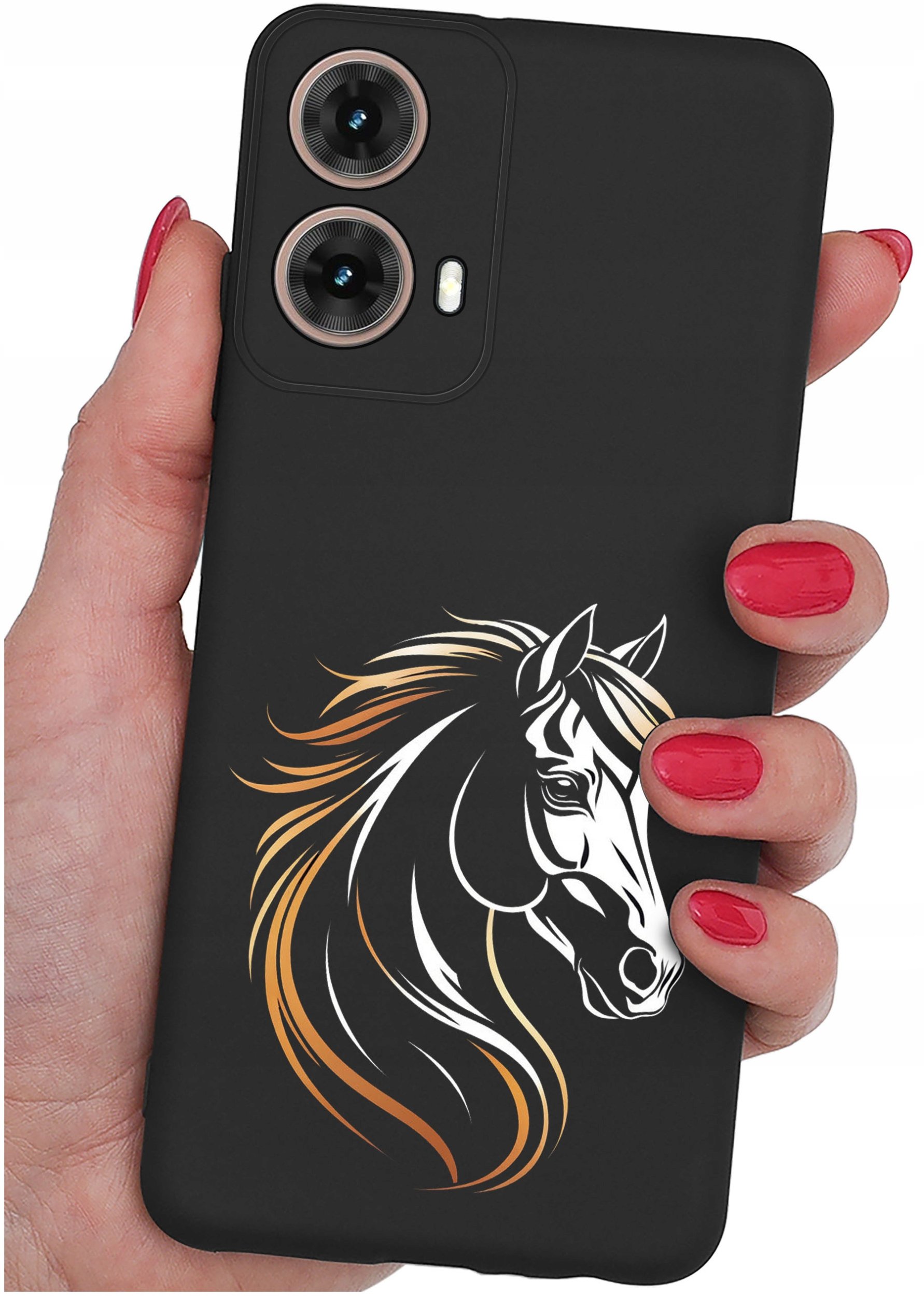 Etui do Motorola Moto G85 5G WZORY |SILIKONOWE MATT CASE