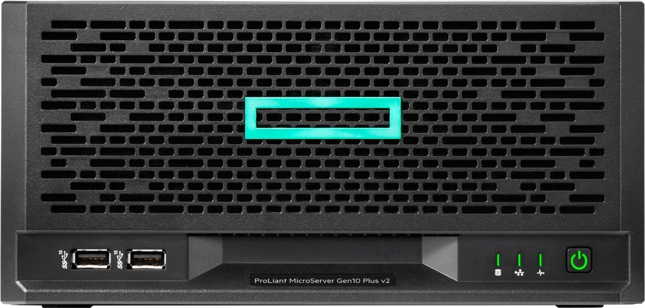 Serwer HP HPE PL MicroServer g10 Plus v2 G6405 (4.1/2C/4M/2600) 16G VROC 4LFF NHP 4x1Gb Ultra Micro Tower