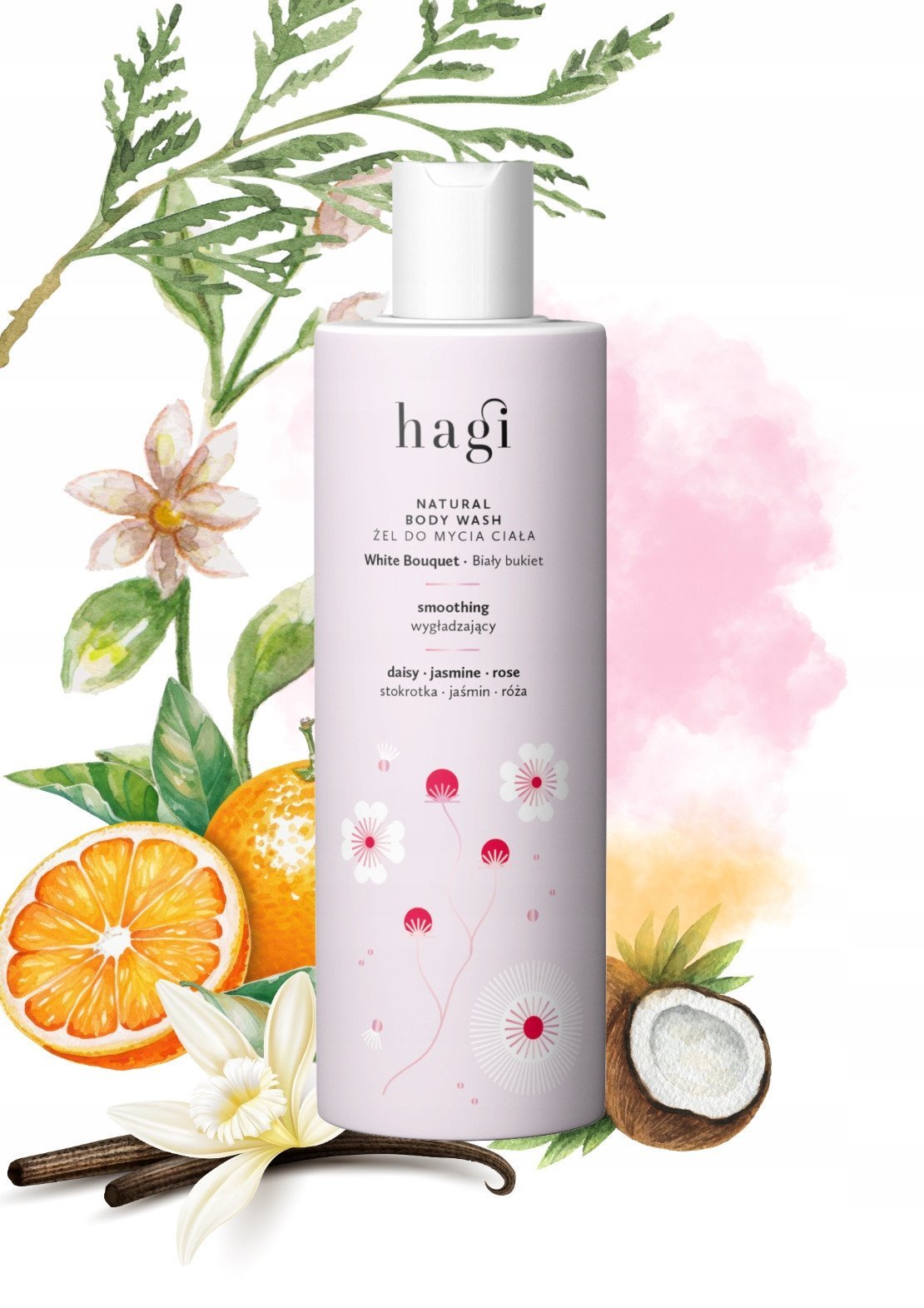 HAGI_Biały Bukiet żel do mycia ciała 300ml
