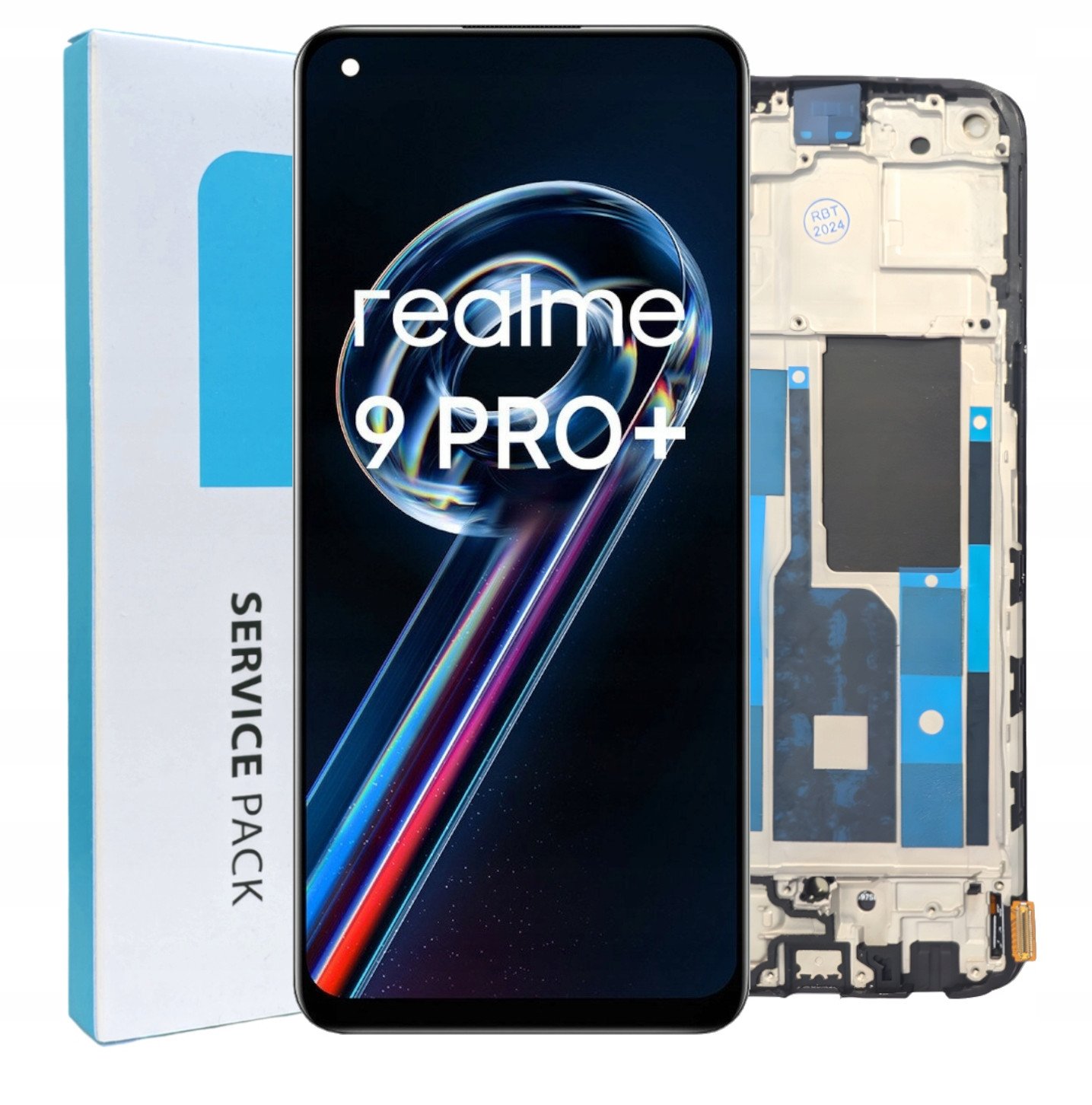 ORYGINAŁ WYŚWIETLACZ EKRAN LCD DO REALME 9 PRO PLUS RAMKA RMX3392 RMX3393