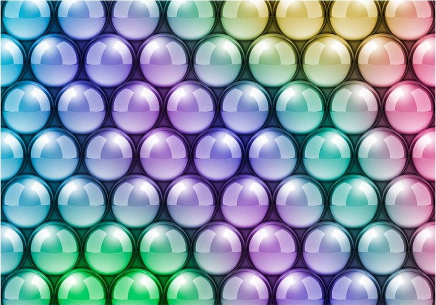 DecoNest Fototapeta - Kolorowy zawrót głowy - 400X280